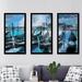 Latitude Run® Gondolas IV' Framed Graphic Art on Canvas Print on Canvas Multi-Piece Image on Acrylic in Blue/Gray | Wayfair LTDR2632 40245069