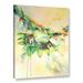 Latitude Run® Parrot 3 Painting Print on Wrapped Canvas in Green/Red/Yellow | 24 H x 18 W x 2 D in | Wayfair LTRN6452 30805265