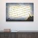 The Holiday Aisle® Three Wise Men - Wrapped Canvas Textual Art Print Canvas, Wood in White/Brown | 36 H x 54 W x 1.5 D in | Wayfair
