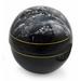 Dakota Fields Deluna Shadow Village Lacquered Wood Jewelry Decorative Box Wood in Black/Brown | 4.9 H x 4.8 W in | Wayfair