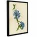 Ophelia & Co. Succory - Painting Print on Canvas in Blue | 24 H x 18 W x 2 D in | Wayfair OPCO4055 41163719