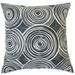 The Pillow Collection Ahuva Geometric Cotton Throw Pillow Polyester/Polyfill/Cotton in Gray | 24 H x 24 W x 5 D in | Wayfair