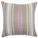 The Pillow Collection Fritha Stripes Throw Pillow Polyester/Polyfill blend | 22 H x 22 W in | Wayfair P22-CLARITY-LILAC-P100