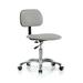 Perch Chairs & Stools Drafting Chair Aluminum/Upholstered in Gray | 27.25 H x 24 W x 24 D in | Wayfair LBBAC1-BGR
