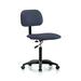 Perch Chairs & Stools Task Chair Upholstered in Gray/Black | 30.5 H x 24 W x 24 D in | Wayfair LBBA2-BIM-NOFR