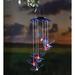 Plow & Hearth Solar Mobile Decorative Lantern Resin/Plastic | 25 H x 7 W x 7 D in | Wayfair 54428