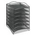 Ex-Cell Onyx Steel Mesh Literature Sorter Metal in Black | 15.25 H x 10.25 W x 12.75 D in | Wayfair 9431BL