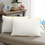 Rosecliff Heights Sarana Sunbrella Outdoor Lumbar Pillow Polyester/Polyfill/Acrylic | 13 H x 20 W x 6 D in | Wayfair ROHE8088 45372792