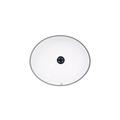 St Thomas Creations by Icera Vitreous China Oval Undermount Bathroom Sink w/ Overflow in White | 8.5 H x 19.25 W x 16.4 D in | Wayfair L-280.01