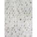 Gray/White 60 x 0.25 in Area Rug - EXQUISITE RUGS Natural Hide Geometric Cowhide Area Rug in Ivory/Gray/Beige Cowhide/ | 60 W x 0.25 D in | Wayfair