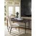 Tommy Bahama Home Island Fusion Borneo Writing Desk Metal in Black/Brown | 30 H x 56 W x 30 D in | Wayfair 556-933