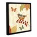 The Holiday Aisle® 'Autumn Song IX' Framed Painting Print on Wrapped Canvas in Orange/Red | 18 H x 18 W x 2 D in | Wayfair THDA7983 43591485