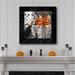 The Holiday Aisle® 'Pumpkin Patch Spider I' Graphic Art Print on Canvas in Black/Orange | 16 H x 16 W x 1.5 D in | Wayfair THDA1419 41506417
