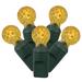 The Holiday Aisle® 100 LED G12 Berry Christmas Lights - 33 ft Green Wire in Yellow | 1.5 H x 1.25 W x 1.25 D in | Wayfair THDA4371 42510098