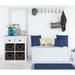 The Holiday Aisle® Easter Eggs Bedlington Terrier Lumbar Pillow Polyester/Polyfill blend in Blue | 12 H x 16 W x 3 D in | Wayfair THLA4376 39992454
