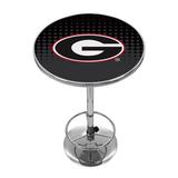 Trademark Global NCAA University of Georgia Pub Table Wood in Black/Brown | 42 H x 27.375 W x 27.375 D in | Wayfair GA2000-REF