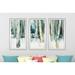 Union Rustic Winter Woods II' Acrylic Painting Print Multi-Piece Image on Acrylic Plastic/Acrylic in Blue/Gray/Green | Wayfair UNRS5382 44481762