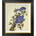 Global Gallery Blue Jay by John James Audubon - Picture Frame Print on Canvas Canvas, Cotton in Black | 22 H x 19.28 W x 1.5 D in | Wayfair