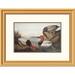 Global Gallery Canvas-Backed Duck by John James Audubon Framed Painting Print Paper | 21.36 H x 26 W x 1.5 D in | Wayfair DPF-117296-16-102