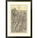 Global Gallery Civil War Military Operations of the Atlanta Campaign, 1875 Framed Graphic Art Metal in Gray | 46 H x 32 W x 1.5 D in | Wayfair