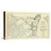 Global Gallery Civil War - Official Plan of The Siege of Yorktown Virginia, 1862 by Henry L. Abbot Graphic Art on Wrapped Canvas in Gray | Wayfair