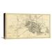 Global Gallery Civil War Map Illustrating the Siege of Atlanta, Georgia, 1864 by Orlando M. Poe Graphic Art on Wrapped Canvas Canvas | Wayfair