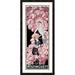 Global Gallery 'Mistinguett' by Charles Gesmar Framed Vintage Advertisement Paper in Pink | 42 H x 19 W x 1.5 D in | Wayfair DPF-295836-36-119