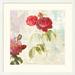 Global Gallery 'Redoute's Roses 2.0 II' by Chestier Framed Graphic Art Metal in Green/Red | 32 H x 32 W x 1.5 D in | Wayfair DPF-465856-2424-225