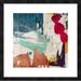 Global Gallery 'Colors Royale I' by Munson Framed Painting Print Paper in Blue | 26 H x 26 W x 1.5 D in | Wayfair DPF-465817-1818-257