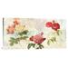 Global Gallery 'Redoute's Roses 2.0' by Chestier Graphic Art on Wrapped Canvas in White | 18 H x 36 W x 1.5 D in | Wayfair GCS-465854-1836-142