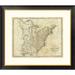 Global Gallery Map of the United States of America, 1796 by John Reid Framed Graphic Art Metal | 28 H x 32 W x 1.5 D in | Wayfair DPF-295212-22-296