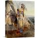 Global Gallery 'Sun Worship in Montana' by Charles M. Russell Painting Print on Wrapped Canvas Metal | 40 H x 30 W x 1.5 D in | Wayfair