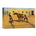 Global Gallery 'His First Lesson' by Frederic Remington Painting Print on Wrapped Canvas Canvas | 12 H x 18 W x 1.5 D in | Wayfair