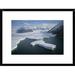 Global Gallery 'Dugdale & Murray Glaciers Descending Into Robertson Bay, Victoria Land, Antarctica' Framed Photographic Print Paper in Gray | Wayfair