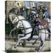 Global Gallery 'Three Kings' by Master of the Sterzing Altarpiece Painting Print on Wrapped Canvas in Blue/Green | 22 H x 18.88 W x 1.5 D in | Wayfair