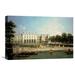 Global Gallery 'Old Somerset House from the River Thames, London' by Giovanni Antonio Canal Painting Print on Wrapped Canvas in Blue/Green | Wayfair