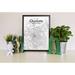 Wrought Studio™ 'Charlotte City Map' Graphic Art Print Poster in Paper in White | 27.56 H x 19.69 W x 0.05 D in | Wayfair VRKG7585 43631062