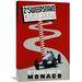 Global Gallery '2e Sweepstake De Monte-Carlo/9eme Grand Prix De Monaco' by Guy Serre Vintage Advertisement on Wrapped Canvas Canvas | Wayfair