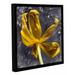 Wrought Studio™ 'Tulip ' by Sia Aryai - Graphic Art Print on Canvas in Yellow | 18 H x 18 W x 2 D in | Wayfair VKGL7344 34747851