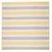 Gray/Yellow 72 x 0.5 in Indoor/Outdoor Area Rug - Isabelle & Max™ Almina Yellow Shimmer Hand-Braided Area Rug | 72 W x 0.5 D in | Wayfair