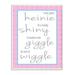 Stupell Industries I See Your Shiny Heinie Wiggle Giggle Bath Typography Wall Plaque Wood in Brown/Pink/White | 15 H x 10 W x 0.5 D in | Wayfair