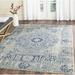 Blue/White 79 x 0.37 in Area Rug - Langley Street® Annette Oriental Area Rug in Blue/Ivory Polypropylene | 79 W x 0.37 D in | Wayfair