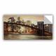Williston Forge NYC after Hours - Print Plastic/Acrylic in White | 18 H x 36 W x 0.1 D in | Wayfair WLFR3689 41008829