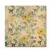 Winston Porter Floral Collage Layered Papers by Marcee Duggar - Graphic Art Print on Canvas in Yellow | 18 H x 18 W x 2 D in | Wayfair