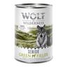 Wolf of Wilderness Senior 24 x 400 g - Green Fields - Agnello