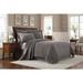 Royal Heritage Home Williamsburg Abby Coverlet in Gray | Twin | Wayfair 048975015766