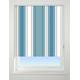 UNIVERSAL Stripe Patterned Thermal Blackout Roller Blind, Blue, W180cm