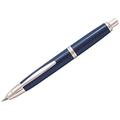 Pilot Capless Medium Retractable Fountain Pen Graphite - Blue