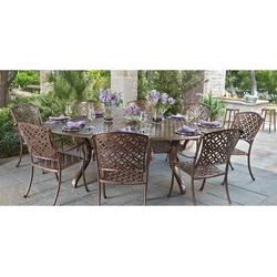 Woodard Casa Oval 8 - Person 98.5" Long Outdoor Dining Set Metal | Wayfair Composite_1A236104-7086-4298-900A-BBE58E573B0C_1559066485