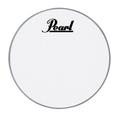 PEARL PTH-22CEQPL Pro Tone Fell mit Logo und Perimeter EQ für Bass Drum, White, 22-Inch